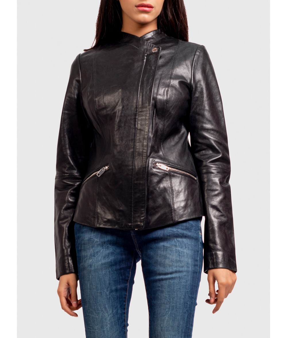 ジャケット・アウター rosemuse Fake leather outer black New GUNS N ROSES BLACK LEATHER JACKET - AXL ROSE - PARADISE